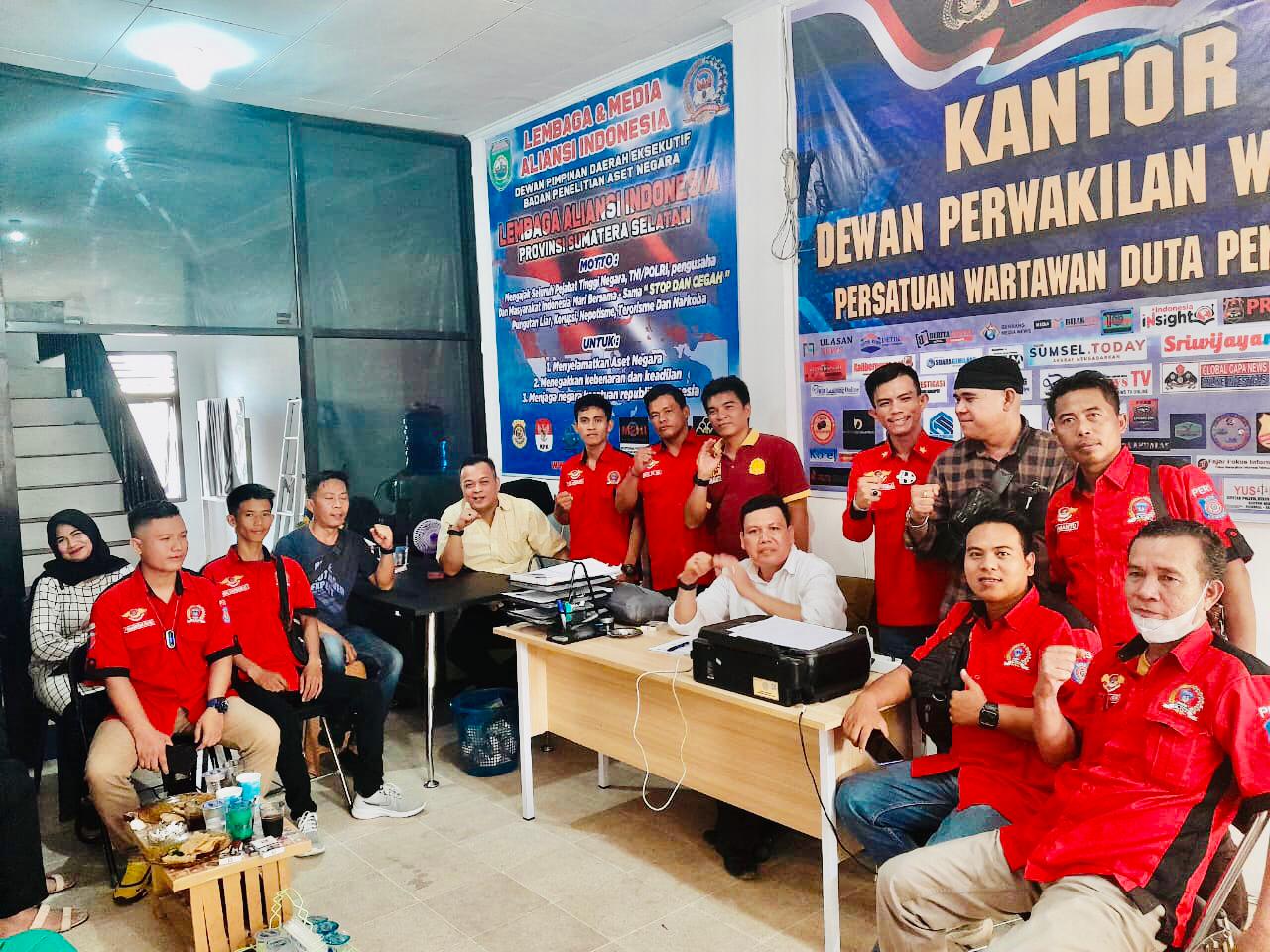DPW PWDPI Sumsel Rapat Persiapan Tuan Rumah Rapimnas I Di Palembang