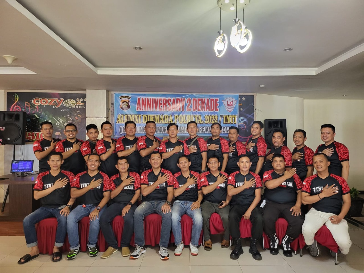 Alumni Dikmaba Polri Angkatan 2002, Berdinas di Mura, Linggau, Muratara dan Rejang Lebong Gelar Kegiatan Bantuan Sosial