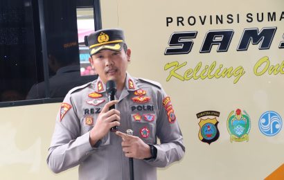 Kapolres Madina Hadiri Pengoperasian Launching Mobil Samling