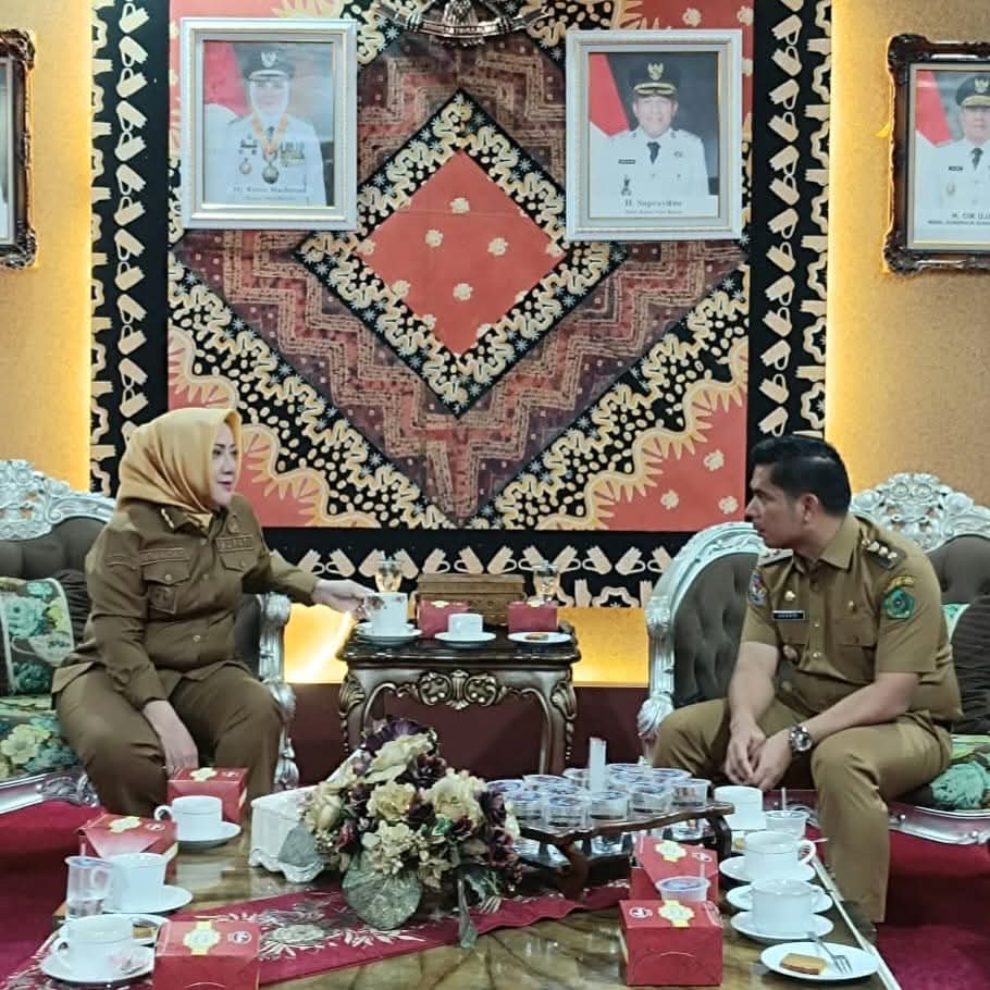Wabup Rejang Lebong Dr. H. Hendri Praja, S.STP.,M.Si Beraudiensi Sekaligus Bersilaturahmi dengan Bupati Musi Rawas Hj. Ratna Machmud