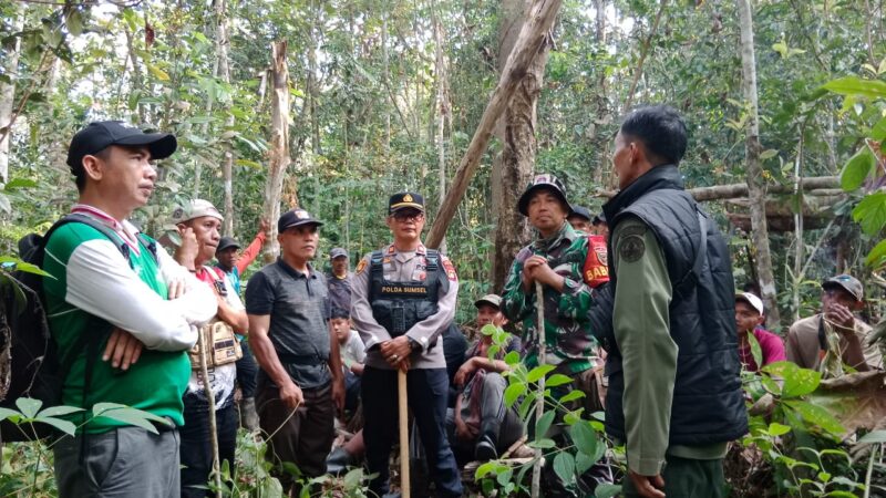 Tim Gabungan Lakukan Indetifikasi Keberadaan Beruang, Kapolres Musi Rawas : Sementara Waktu, Jangan Melakukan Aktifitas di Dalam Hutan