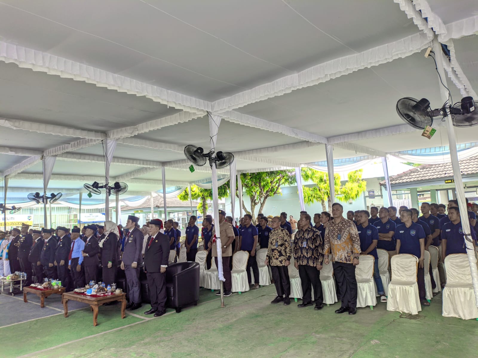 Dihari Kemerdekaan RI, Warga Binaan Lapas Narkotika Klas ll A Muara Beliti Mendapat Remisi Dasawarsa Sebanyak 904 Orang