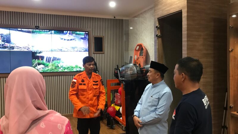 Kunjungi Kantor BPBD, Wawali Harris Bobihoe Sebut Banyak Inovasi Dan Edukatif
