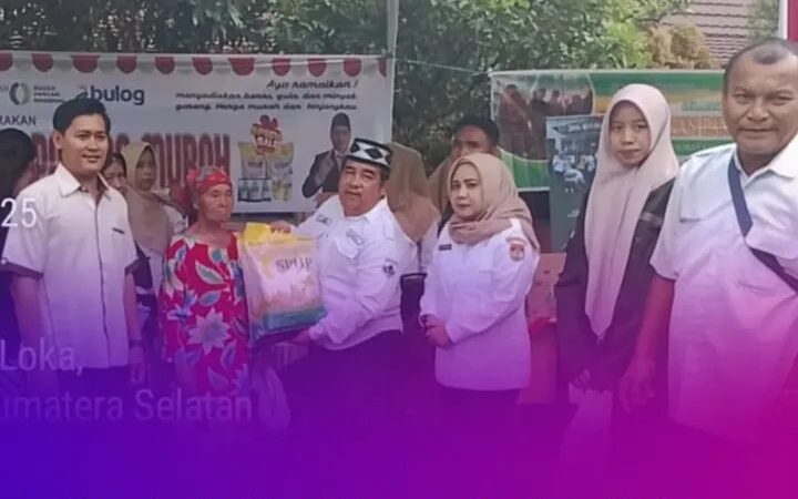 Meringankan Beban Masyarakat Dinas Ketahanan Pangan Kabupaten Musi Rawas Gelar Gerakan Pangan Murah