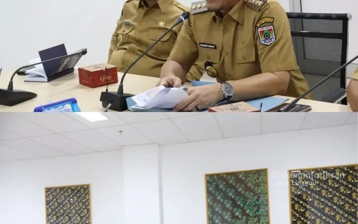 H. Rachmat Hidayat Wali Kota Lubuklinggau,Pimpin Rapat Penyusunan Laporan Evaluasi Kepala Daerah