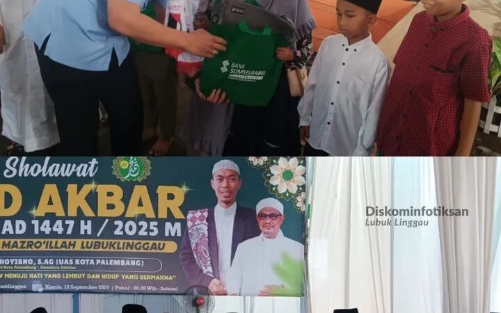 Wali Kota Lubuklinggau Hadiri Maulid Akbar di Ponpes Mazro’ Illah, Dorong Lubuk Linggau Jadi Kota Santri