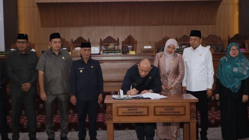 Raperda Perubahan APBD kota Lubuklinggau Disetujui Menjadi Perda Perubahan APBD 2025  ‎