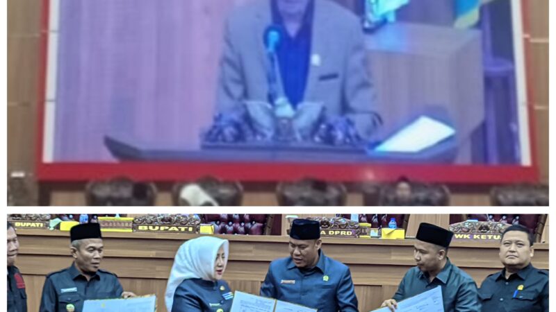 Komisi IV DPRD Kabupaten Musi Rawas Menerima dan Menyetujui Nota Keuangan dan Perda perubahan Anggaran Pendapatan dan Belanja Daerah kabupaten Musi Rawas T.A.2025 