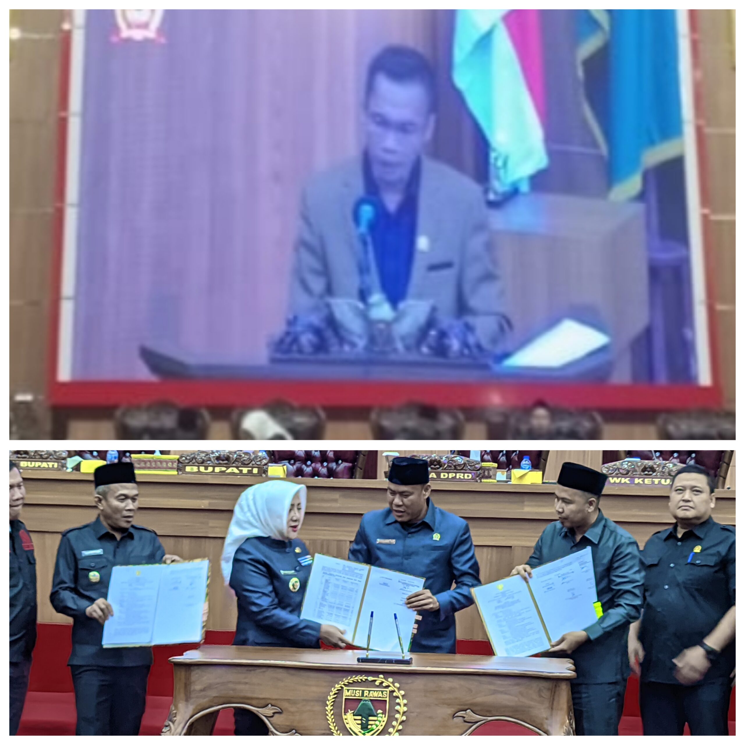 Komisi IV DPRD Kabupaten Musi Rawas Menerima dan Menyetujui Nota Keuangan dan Perda perubahan Anggaran Pendapatan dan Belanja Daerah kabupaten Musi Rawas T.A.2025