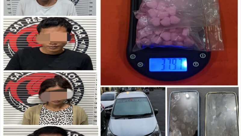 Satres narkoba Polres Lubuklinggau Gagalkan Peredaran Narkotika, Pelaku Berikut Barang Bukti Berhasil Ditangkap