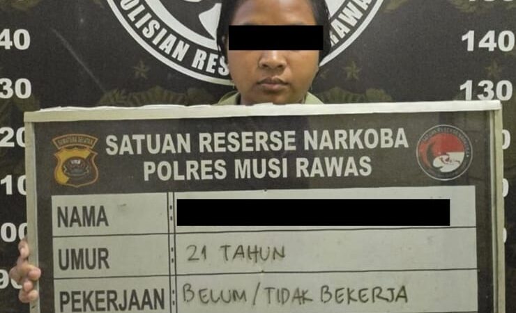 Diduga Terlibat Bisnis Haram, Satresnarkoba Polres Musi Rawas Gerebek Rumah Pasutri, Istri Tertangkap, Suami Kabur