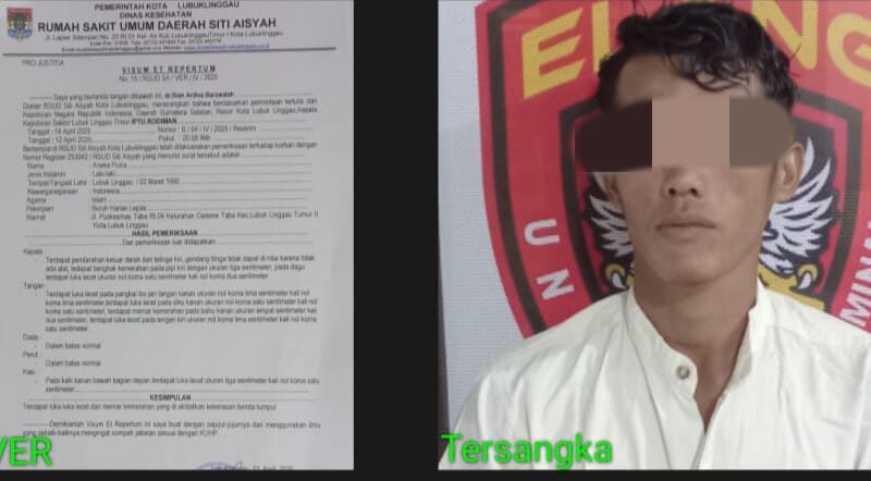 Tim Elang Polsek Lubuk Linggau Timur Tangkap Pelaku Penganiayaan