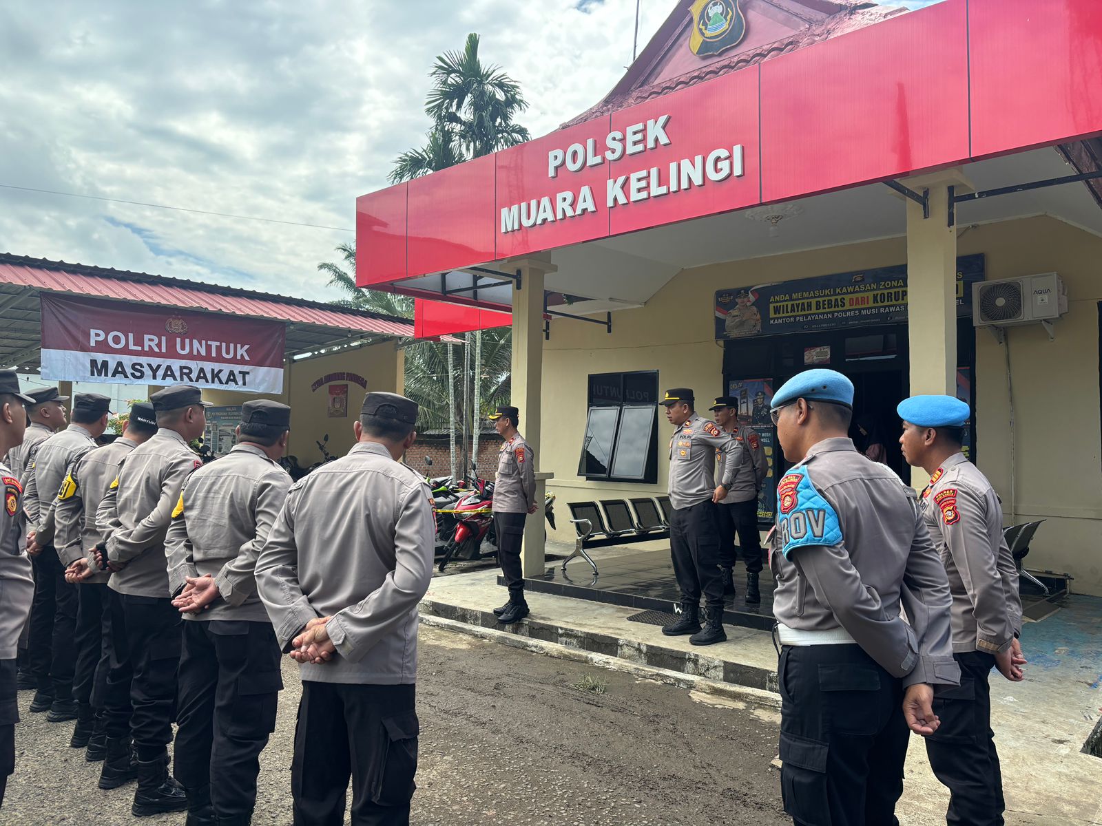Tingkatkan Disiplin, Polres Musi Rawas Gelar Operasi Penegakan Ketertiban dan Disiplin di Polsek Jajaran