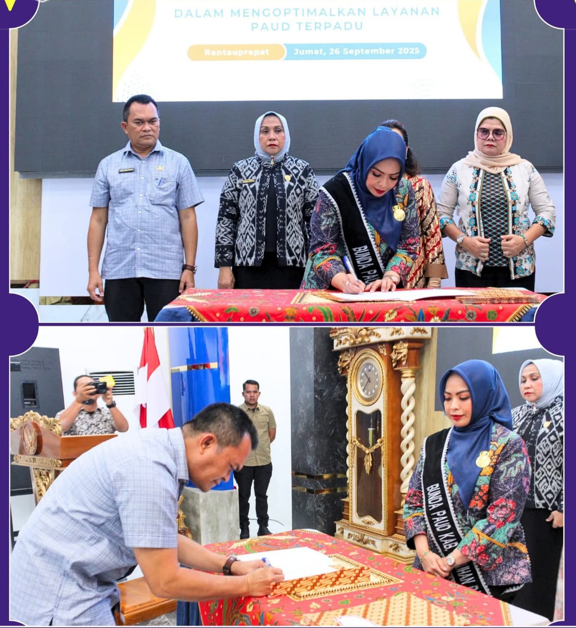 Bunda Paud Labuhanbatu Sosialisasikan Paud Holistik Integratif