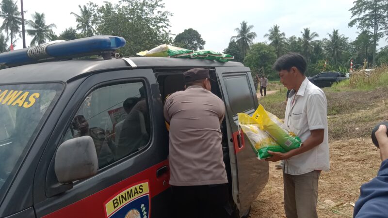 Polres Musi Rawas Bersinergi Bulog Cabang Lubuklinggau Gelar Kegiatan Gerakkan Pangan Mura di Desa Suro