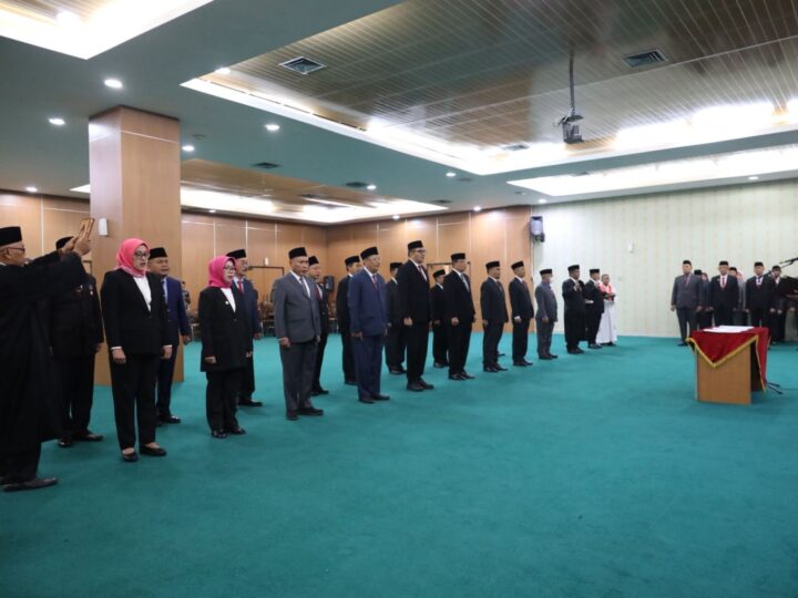 19 Pejabat Esselon II Hari Ini Resmi Berotasi, Bapenda Ditarget Satu Tahun Perbaiki Sistem PAD.