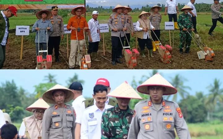 Mendukung Swasembada Pangan di Indonesia, Pemkab Musirawas Bersama Polres Laksanakan Penanaman Jagung Serentak