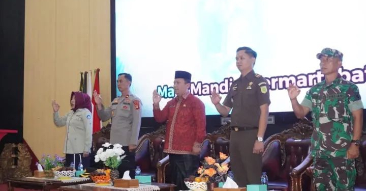 Plt Assiten Pemerintahan Dan Kesra Resmi Buka Lomba Super 100 Tingkat Pelajar SMP/MTs dan SMA/SMK/MA se-Kabupaten Musi Rawas