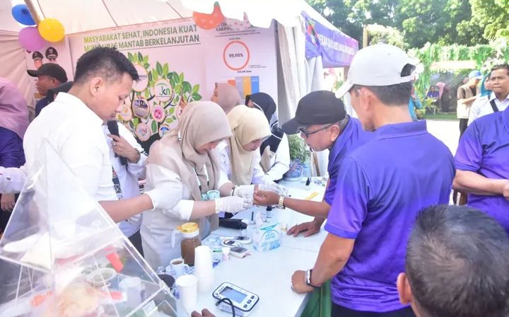 Bupati Musi Rawas, Hj. Ratna Machmud Recara Resmi Membuka Pekan Raya Musi Rawas Mantab 2025