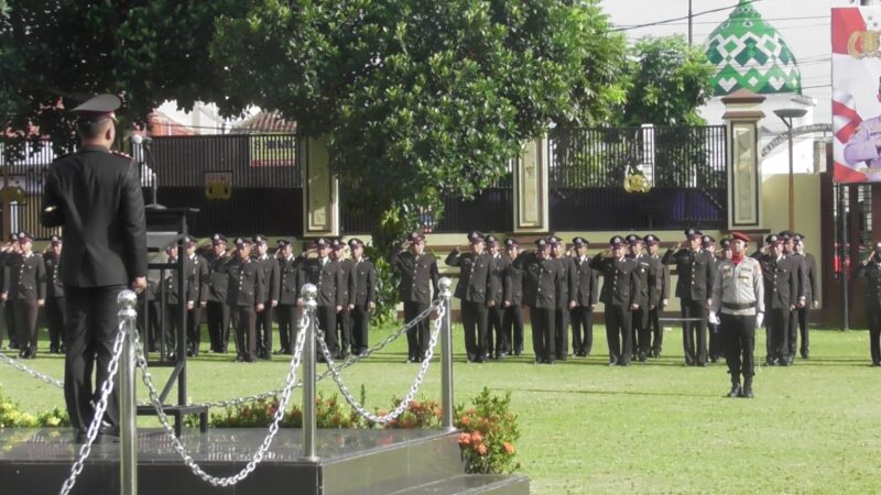 Polres Lubuklinggau Laksanakan Upacara Peringatan Hari Kesaktian Pancasila, Menumbuhkan Rasa Nasionalisme