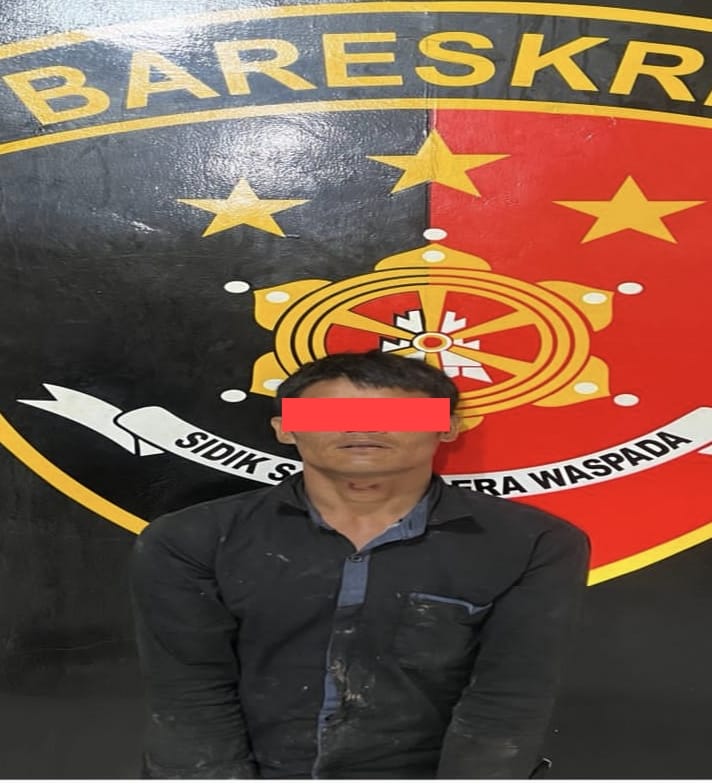 Akibat Cemburu, Polsek STL Ulu Terawas Bersama Satreskrim Polres Musi Rawas Tangkap Suami Bacok Istri 