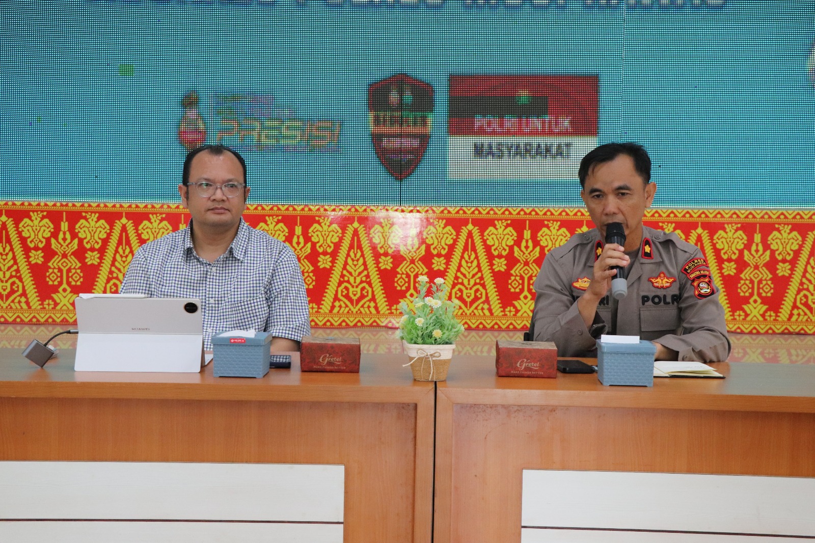 Polres Musi Rawas Gelar Penyuluhan Kesehatan Paru dan Pemeriksaan Spirometri Bagi Personel Polres