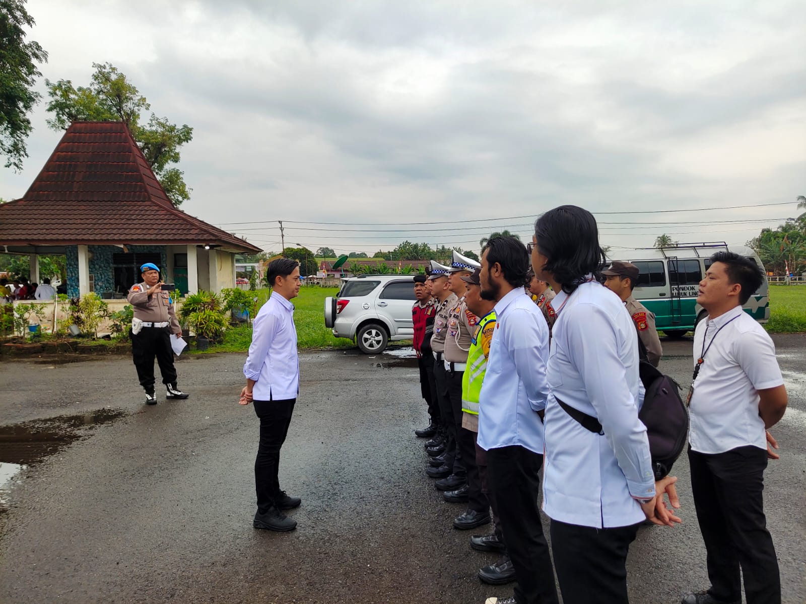 Pastikan Kondisi Aman dan Kondusif Rangkaian Hari Santri, Polres Lubuklinggau Terjunkan Personil