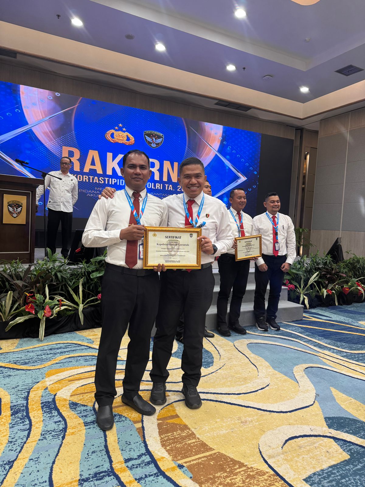 Direktorat Reserse Kriminal Khusus Polda Gorontalo Torehkan Tinta Emas Ditingkat Nasional
