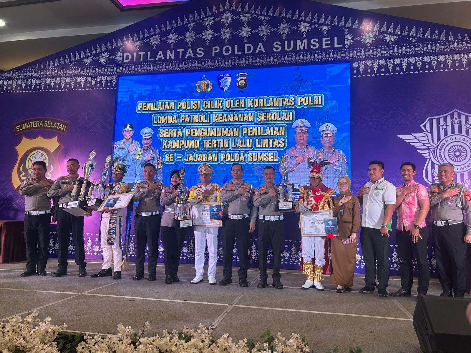 Prestasi Membanggakan Diraih Polres Lubuklinggau Lomba Patroli Keamanan Sekolah di tingkat Polda Sumatera Selatan