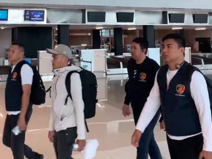 Subdit III Ditreskrimsus Polda Gorontalo Jemput RA Tersangka Korupsi Pemeliharaan jalan Nani Wartabone di Makasar