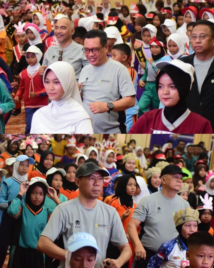 Berikut Daftar Lengkap Pemenang Lomba Senam Anak Indonesia Hebat 2025 Yang Digelar Pemkab Musi Rawas 