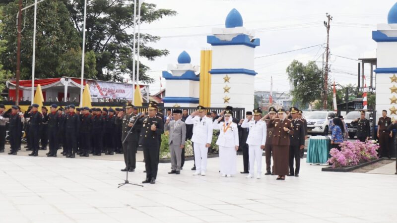 Kapolres Musi Rawas dan Forkompinda Ziarah ke Taman Makam Pahlawan 