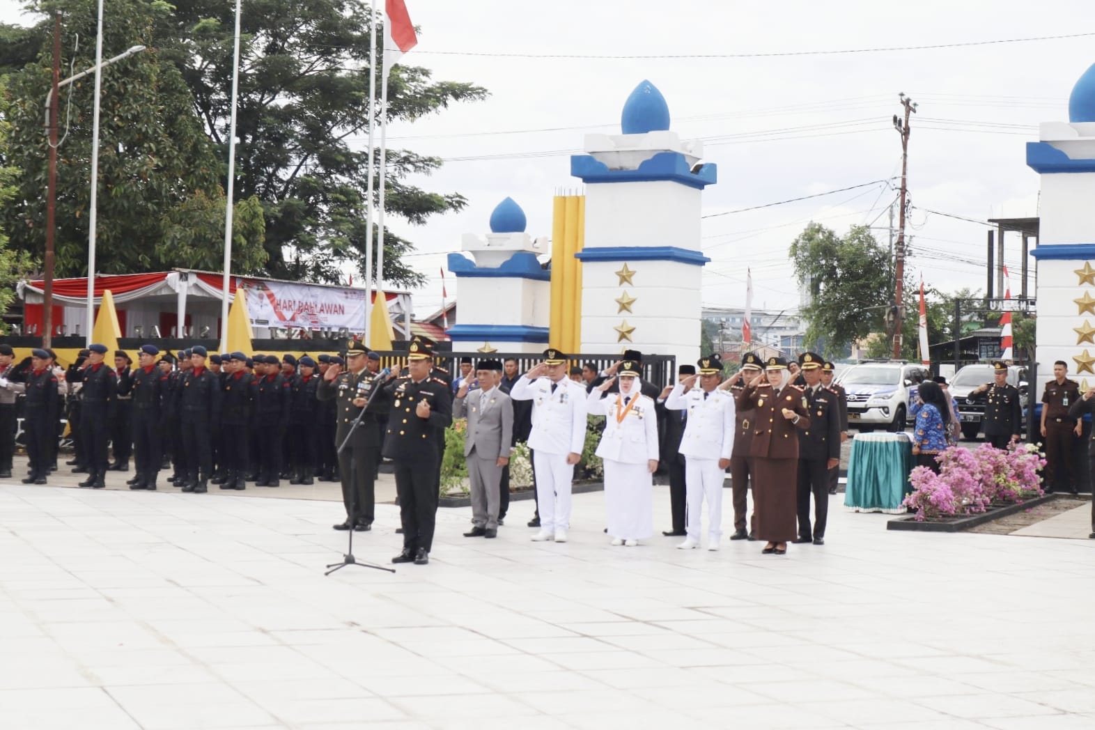 Kapolres Musi Rawas dan Forkompinda Ziarah ke Taman Makam Pahlawan 