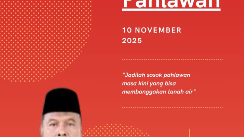 DPPKB Kabupaten Musi Rawas mengucapkan selamat Memperingati Hari Pahlawan 10 Nopember 2025