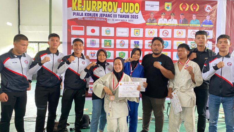 Meraih 3 Medali, Atlet  Kabupaten Labuhanbatu Toreh Prestasi Di Kejurprov Judo Piala Konsulat Jepang 2025 