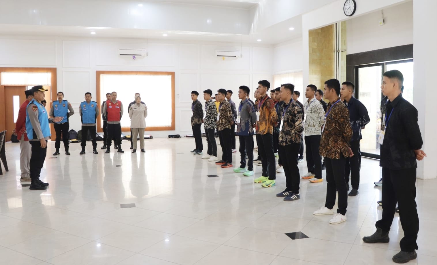 Polres Musi Rawas Gelar Pemeriksaan Administrasi Awal Penerimaan Bintara Brimob Tahun 2026