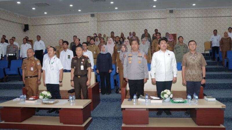 Matangkan Implementasi Undang-Undang Nomor 1 Tahun 2023 tentang (KUHP) Nasional. Polres Lubuk Linggau Bersinergi Dengan Pemerintah 