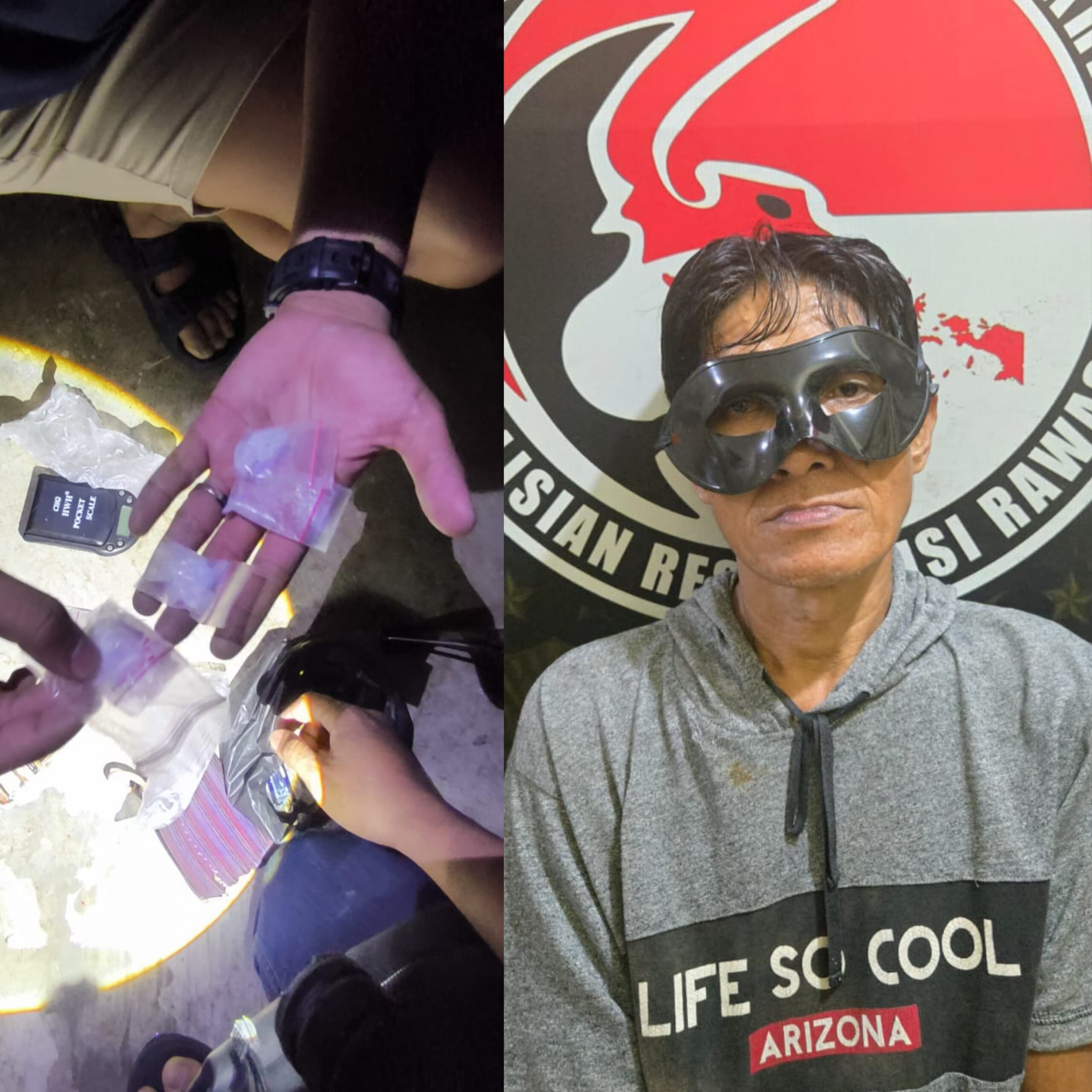 Tim Elang Musi Satres Narkoba Polres Musi Rawas Tangkap Penjual Sabu di Muara Megang 