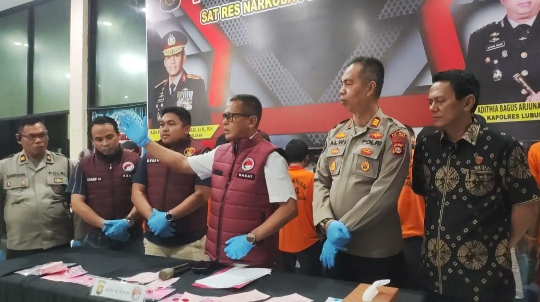Jajaran Satres Narkoba Polres Lubuk Linggau Ungkap kasus Dalam Kurun waktu Satu Bulan
