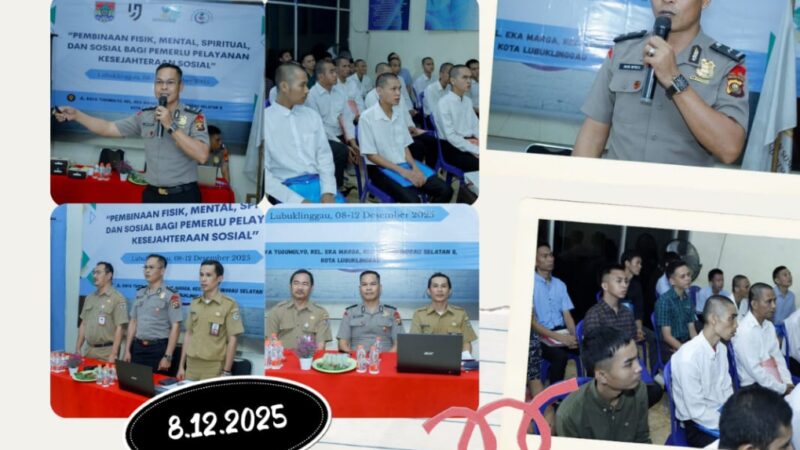 Aipda Iwan Inpresi Anggota Polres lubuk Linggau Tidak Hanya Memberikan Teori, Tetapi Juga Panduan Praktis Kepada Peserta, Dirumah Asa Silampari 