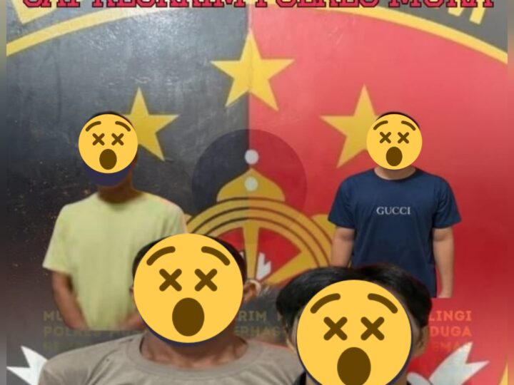 Satreskrim Polres Musi Rawas Berhasil Menangkap Empat Tersangka, Dua Tersangka Perkara Menonjol Awal Tahun 2026