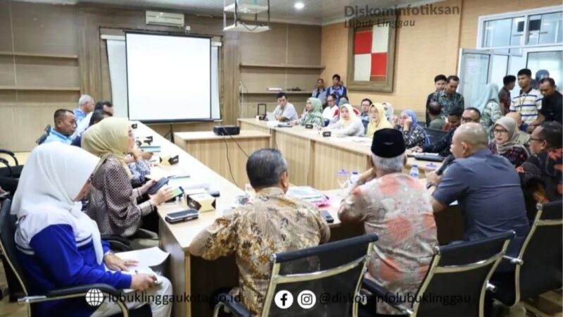 Wali Kota Lubuk Linggau Pimpin Rapat  Evaluasi dan Renstra Optimalisasi Penerimaan Pajak