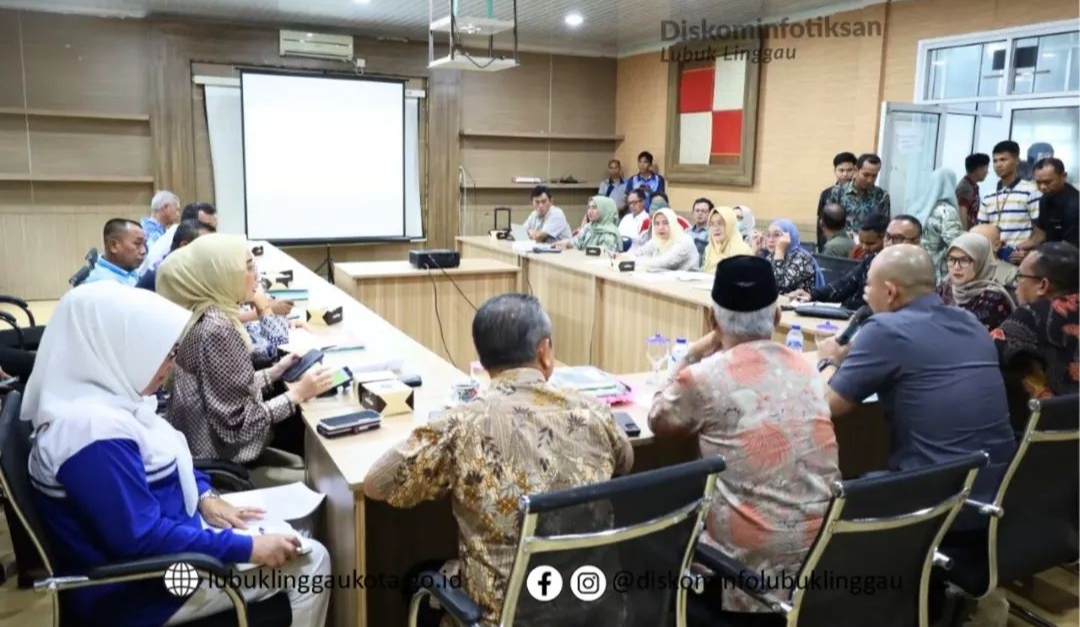Wali Kota Lubuk Linggau Pimpin Rapat  Evaluasi dan Renstra Optimalisasi Penerimaan Pajak