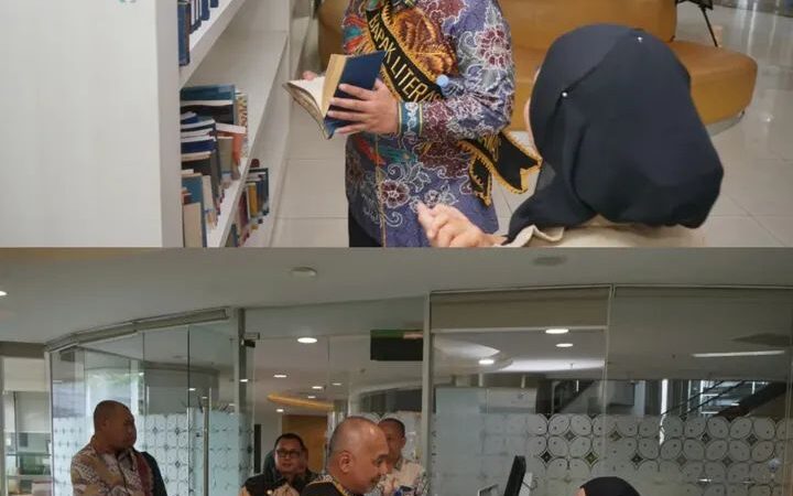 Perkuat Kolaborasi dan Sinergi Antara Perpustakaan Nasional RI, Provinsi SumSel, Kabupaten/Kota Perpusnas RI Para Duta Literasi Beraudiensi 