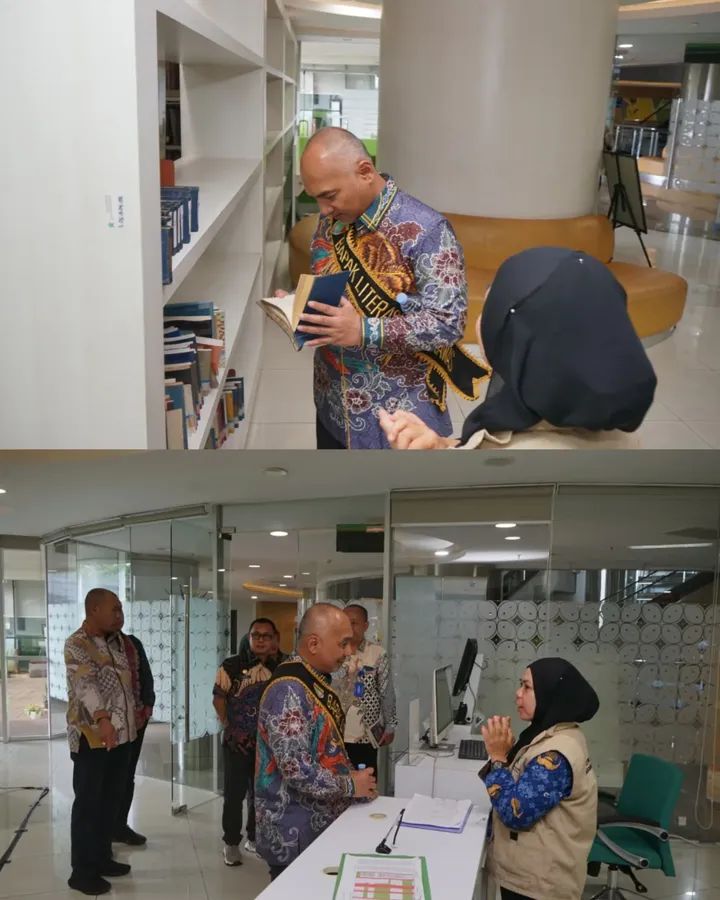Perkuat Kolaborasi dan Sinergi Antara Perpustakaan Nasional RI, Provinsi SumSel, Kabupaten/Kota Perpusnas RI Para Duta Literasi Beraudiensi 