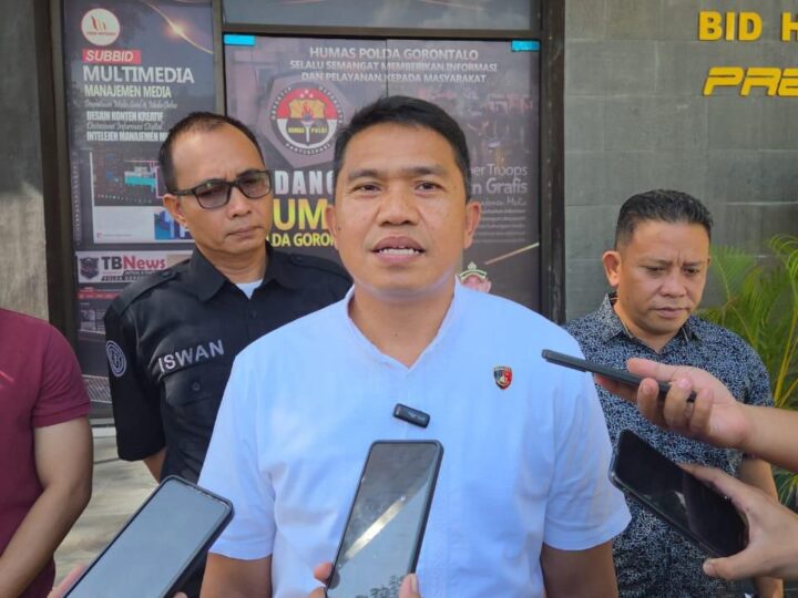 Ditreskrimsus Polda Gorontalo Tahap II Penyerahan Tersangka dan Barang Bukti Perkara TP Jalan NANI WARTABONE