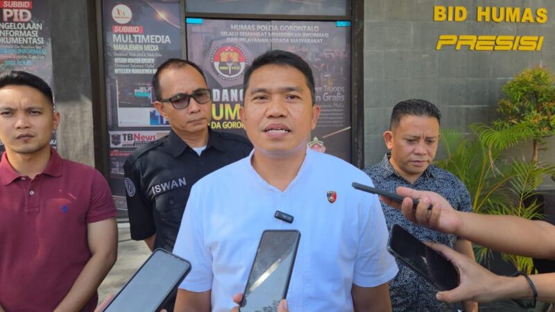 Ditreskrimsus Polda Gorontalo Tahap II Penyerahan Tersangka dan Barang Bukti Perkara TP Jalan NANI WARTABONE