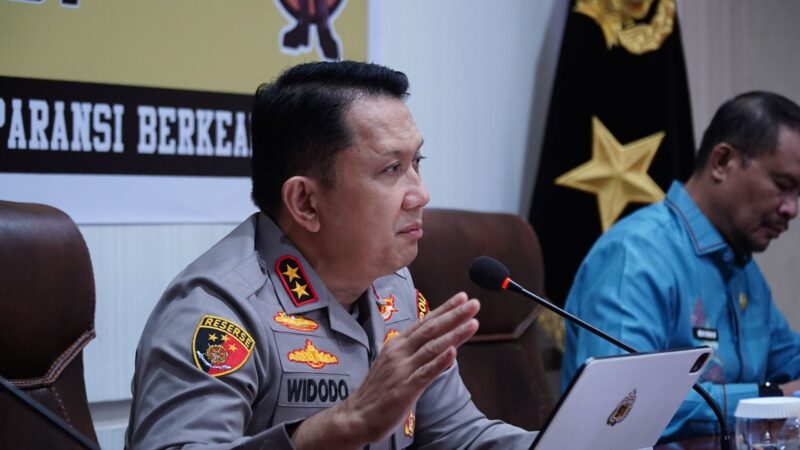 Kapolda Gorontalo Irjen Pol Widodo, SH , MH Didampingi Dirreskrimsus KBP Dr. Maruly Pardede Turunkan Tim Investigasi, Tambang dan Banjir Pohuwato Diselidiki