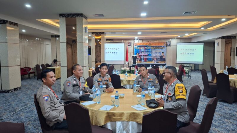 Lima Personel Bhabinkamtibmas Terbaik Polres Lubuk Linggau Dikirim Ke Polda Sumsel mengikuti Bimbingan Teknis 