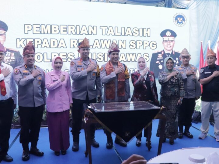 Wakapolda Sumsel dan Kapolres Musi Rawas Resmikan Gedung dan Pengoperasionalan SPPG Polres Musi Rawas